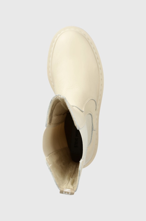 Steve Madden Sztyblety skórzane Vivianne beżowy SM11001286.287