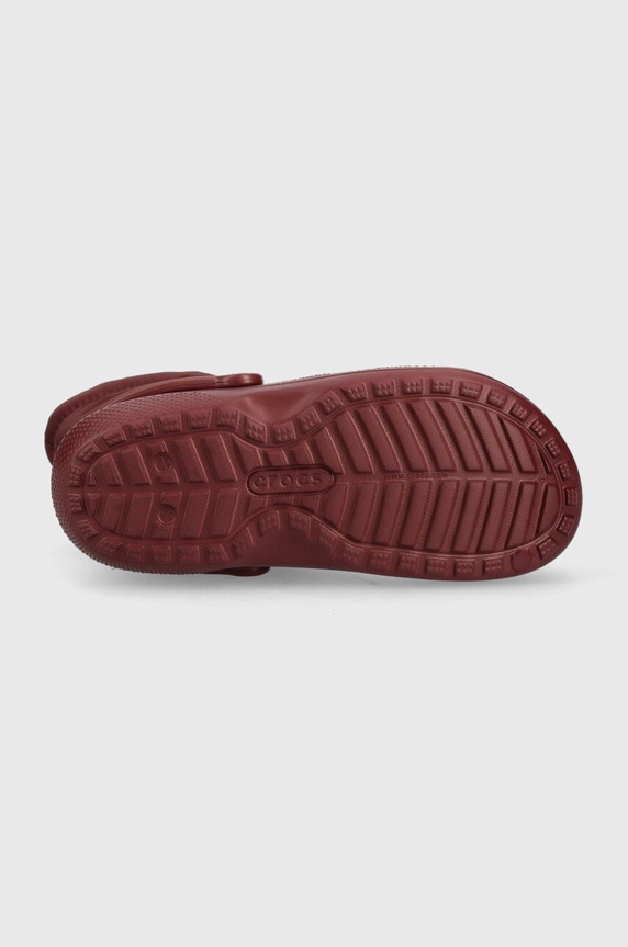 Sněhule Crocs Classic Lined Neo Puff Boot 206630.612.D burgundské