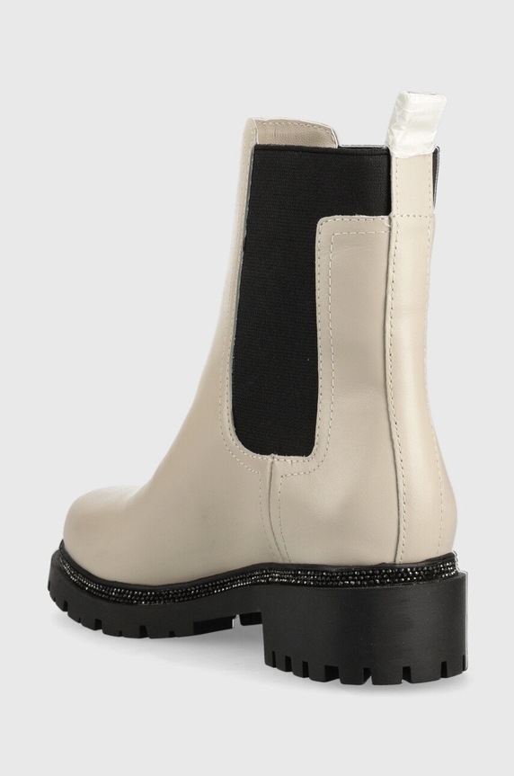 Obutev Usnjeni chelsea Dkny Rick K3277812.2E9 bež