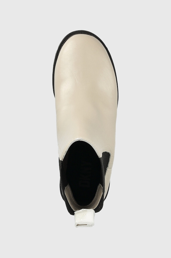 Usnjeni chelsea Dkny Rick bež K3277812.2E9