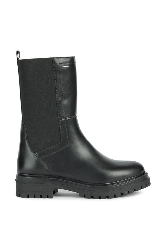 Geox sztyblety skórzane Iridea B Abx płaski czarny D26D0B.00043.C9999