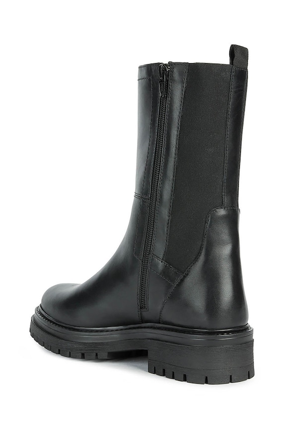 Obuwie Geox sztyblety skórzane Iridea B Abx D26D0B.00043.C9999 czarny