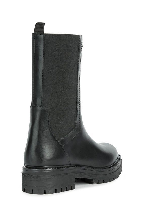 Geox sztyblety skórzane Iridea B Abx czarny D26D0B.00043.C9999
