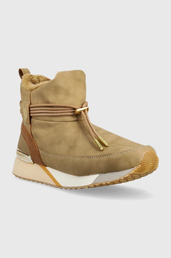 U.S. Polo Assn. śniegowce FRIDA FRIDA009W.BUY1.BEI brązowy AW22