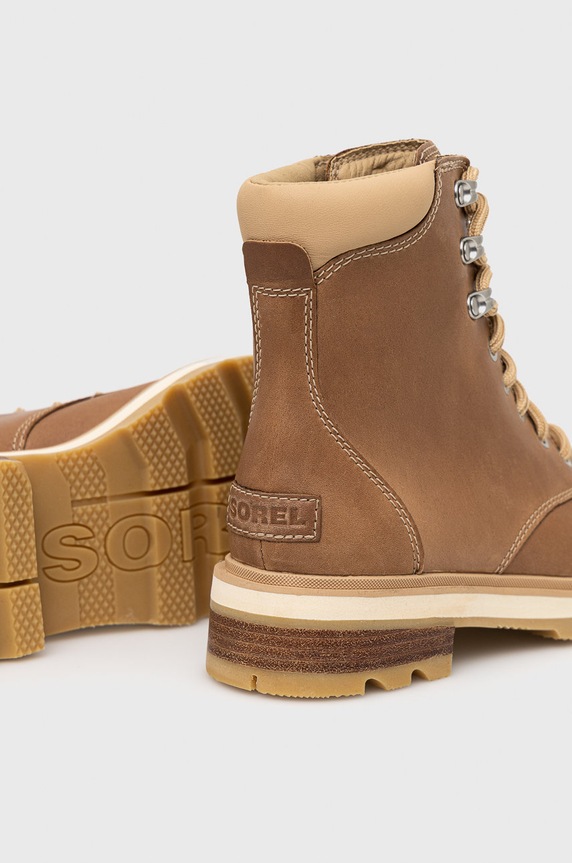 Παπούτσια Μποτάκια εργασίας Sorel Lennox Lace 2009281209 καφέ