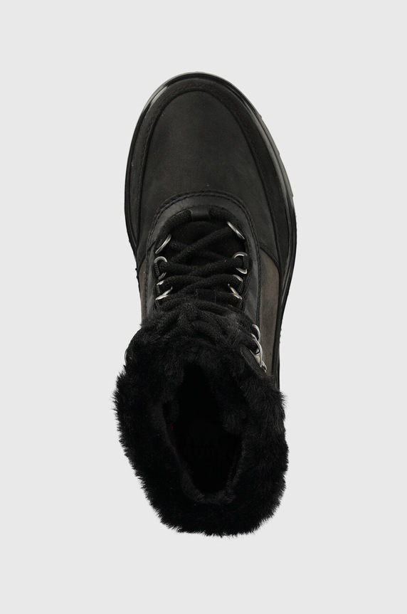 Sorel śniegowce zamszowe Lennox Lace Cozy czarny 2009271093