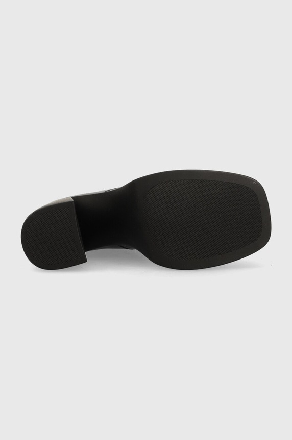 Kožené kotníkové boty Kurt Geiger London Stomp Heeled Chelsea 9319000109.BLK černá