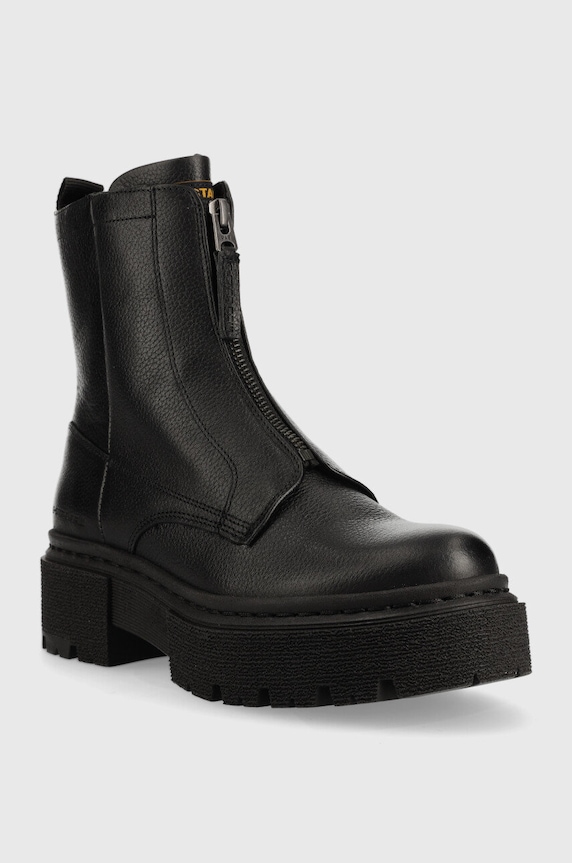 G-Star botki skórzane Kafey Pfm 2241021823.BLK czarny AW22