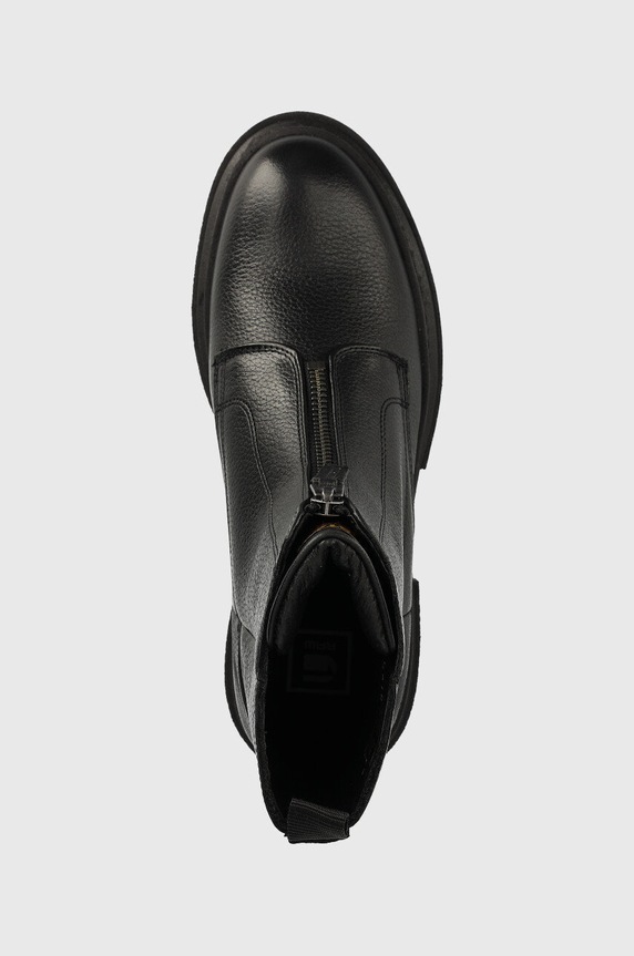 G-Star botki skórzane Kafey Pfm czarny 2241021823.BLK