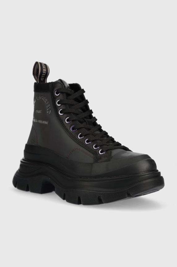 Μποτάκια Karl Lagerfeld Luna KL42954I.HXI μαύρο AW22