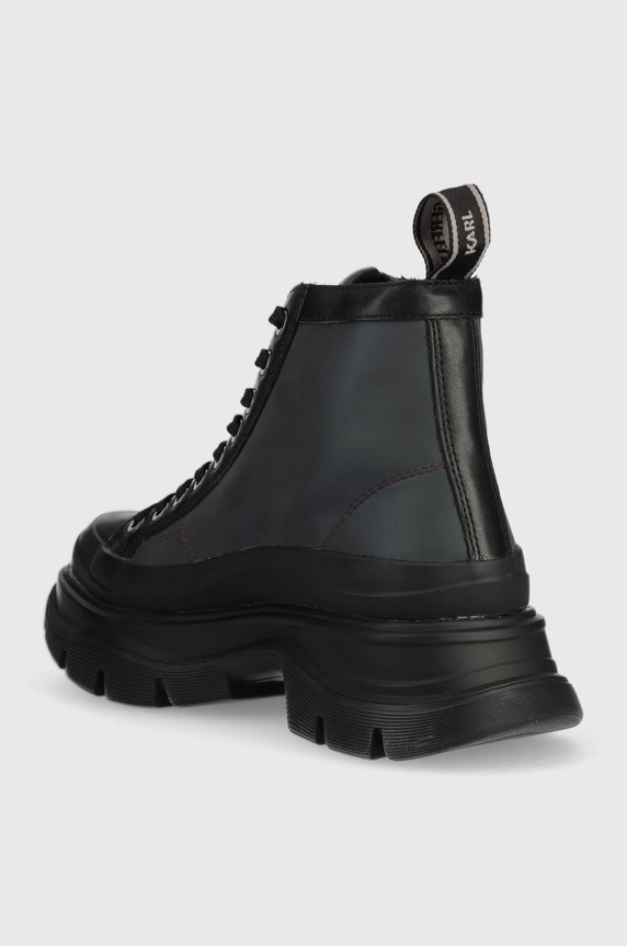 Παπούτσια Μποτάκια Karl Lagerfeld Luna KL42954I.HXI μαύρο