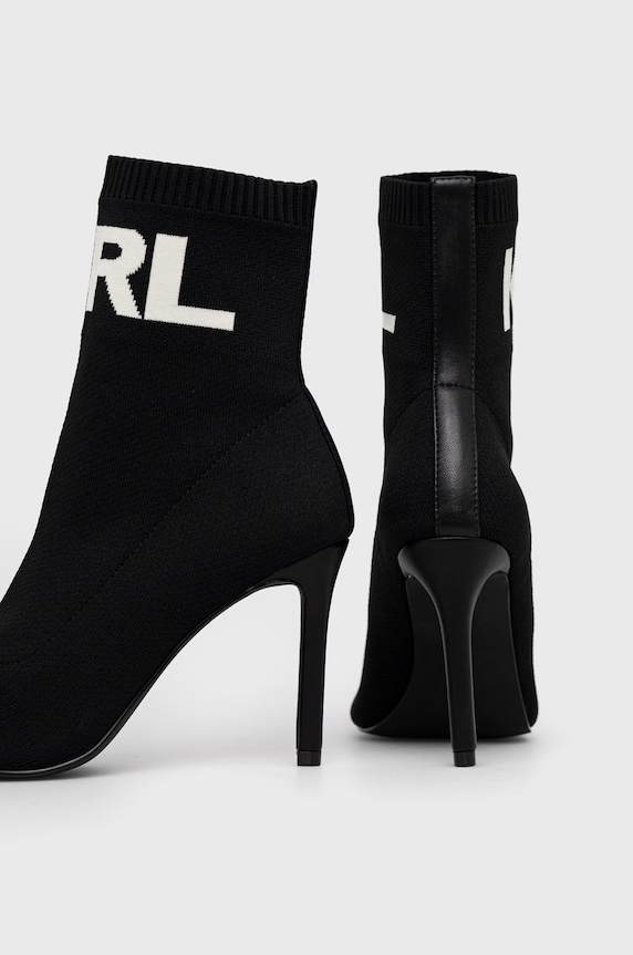 Obuv Členkové topánky Karl Lagerfeld Panache Hi KL31361A.K00 čierna