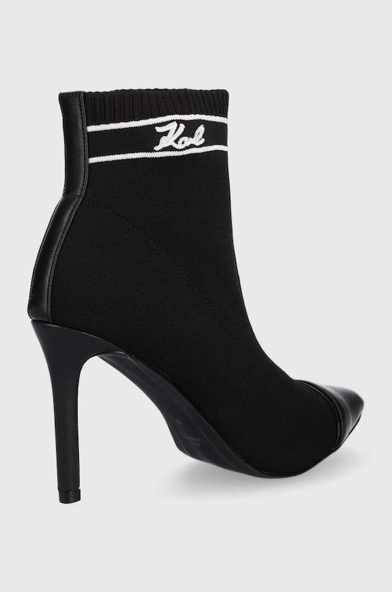 Členkové topánky Karl Lagerfeld Pandara KL31352.K00 čierna AW22