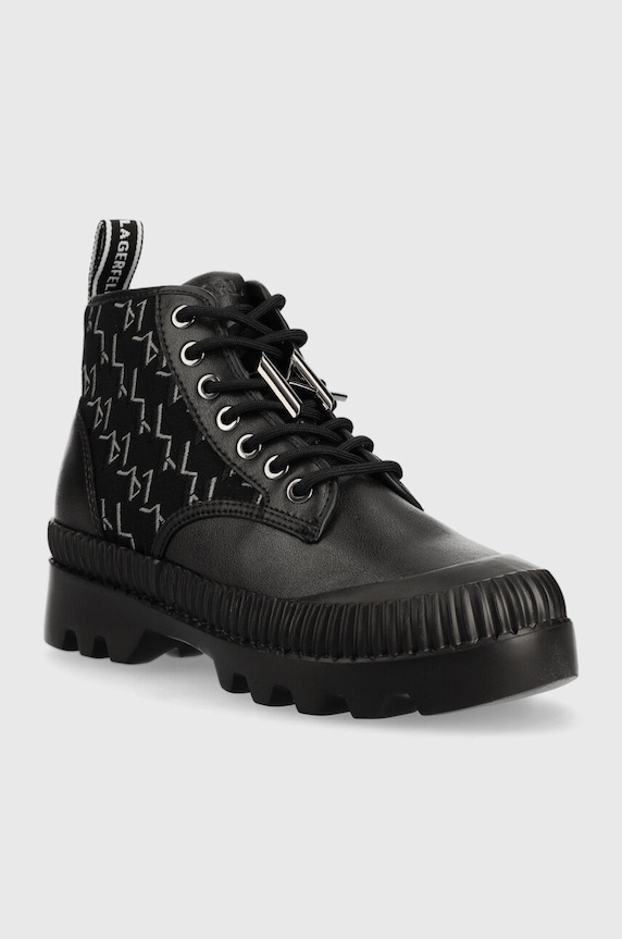 Karl Lagerfeld botki TREKKA II KL42531.U0X czarny AW22