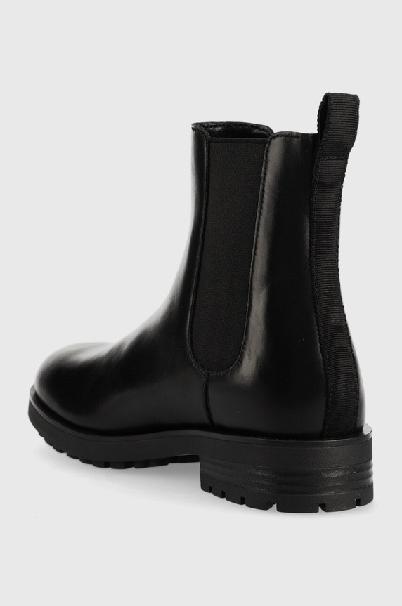 Încălțăminte Love Moschino ghete chelsea de piele JA21084G1FIA0000 negru