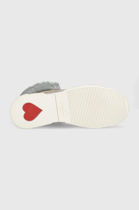 Tenisice Love Moschino JA15805G0FIG301A siva