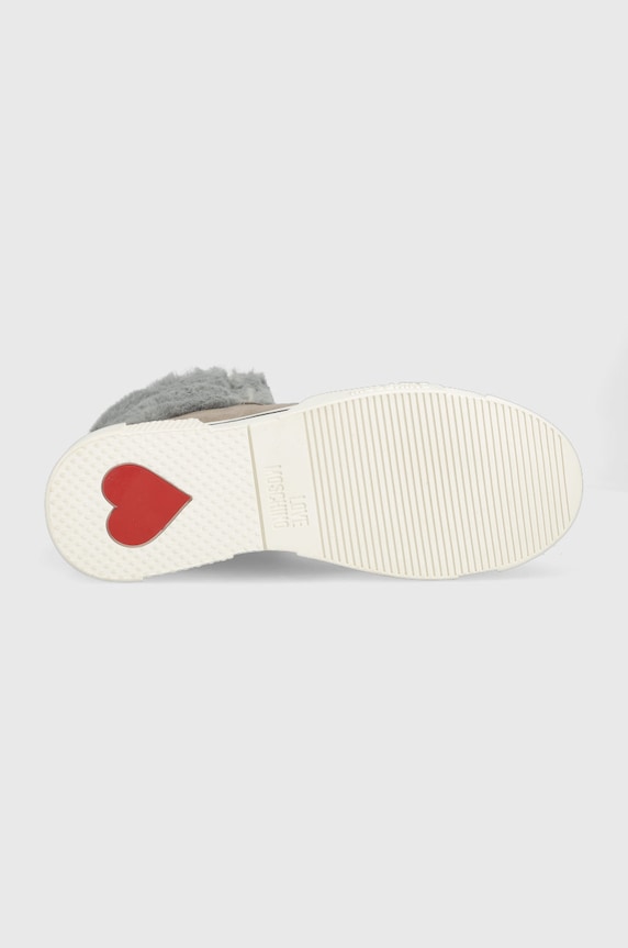 Tenisice Love Moschino JA15805G0FIG301A siva
