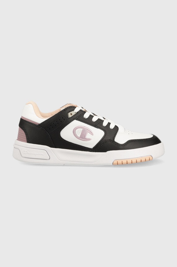 Sneakers boty Champion imitace kůže černá S11451