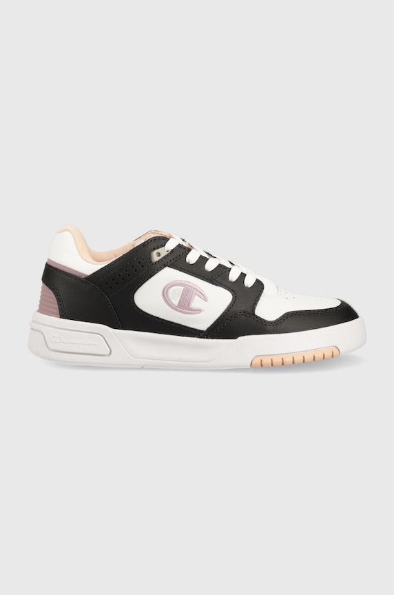 Sneakers boty Champion imitace kůže černá S11451