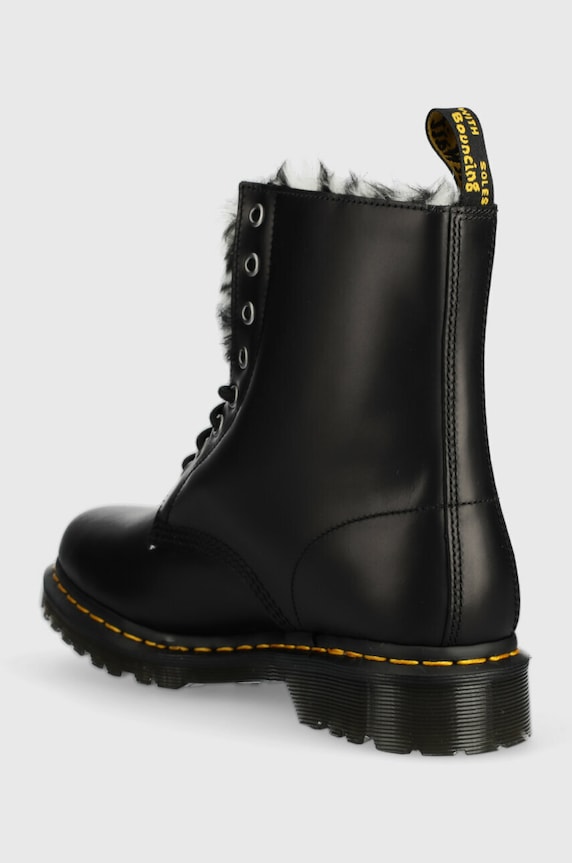 Încălțăminte Dr. Martens bocanci de piele 1460 Serena DM27787001 negru