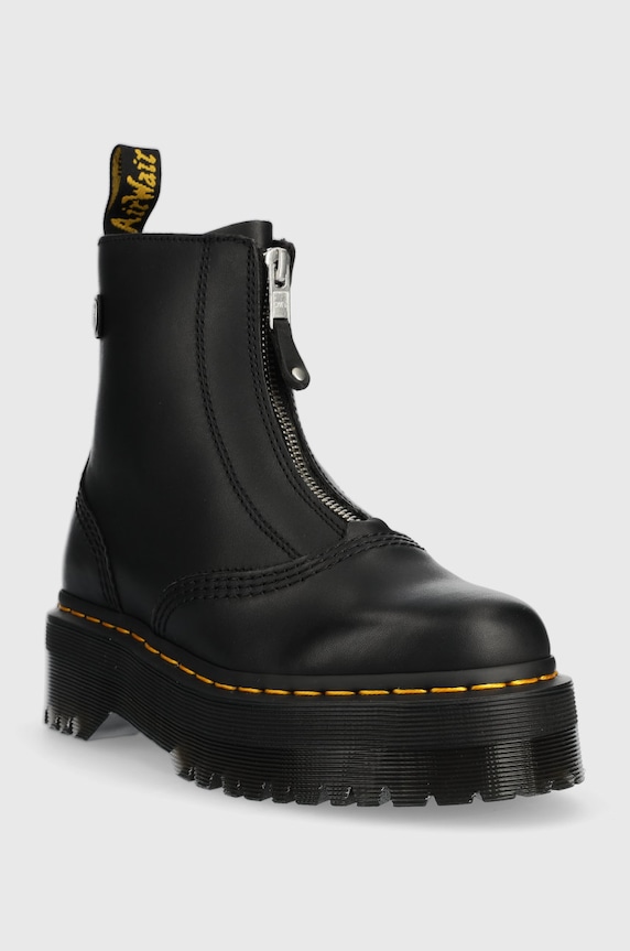 Кожени боти Dr. Martens Jetta DM27656001 черен AW22
