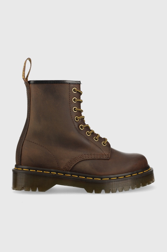 Dr. Martens workery skórzane 1460 Bex płaski brązowy DM27894201