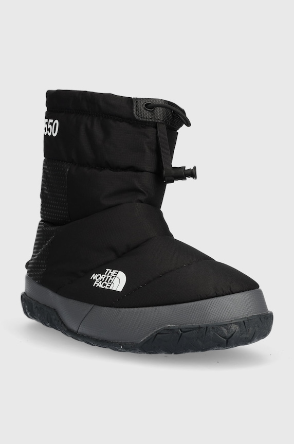Čizme za snijeg The North Face Women S Nuptse Apres Bootie NF0A5LWCKT01 crna AW22