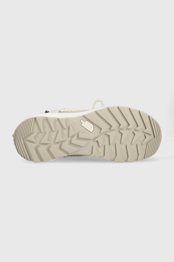 The North Face śniegowce WOMEN S THERMOBALL LACE UP WP NF0A5LWD32F1 beżowy
