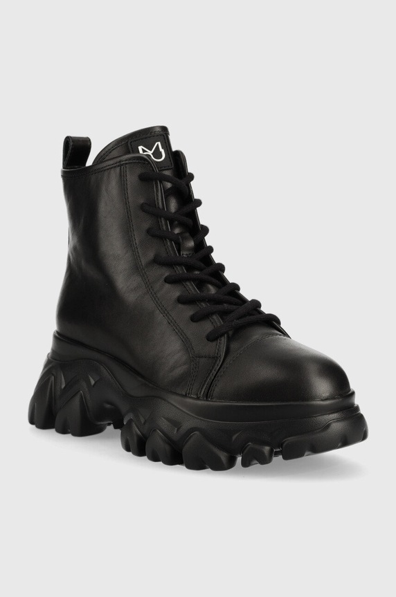 Miss Sixty workery skórzane 6W3QJ8860000 czarny AW22