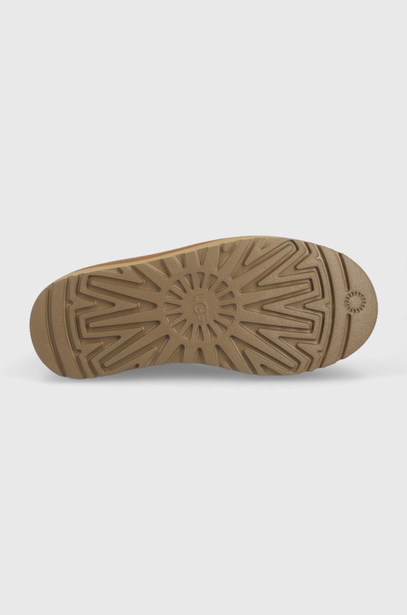 UGG stivaletti chelsea in camoscio W Neumel Platform Chelsea 1134526.CHE marrone