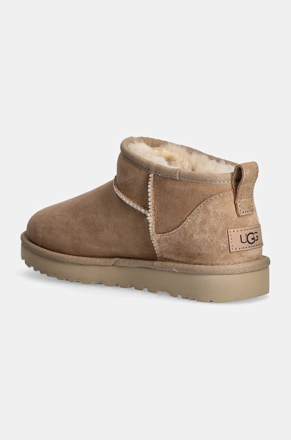 Obuv Semišové snehule UGG Classic Ultra Mini 1116109.SAN béžová