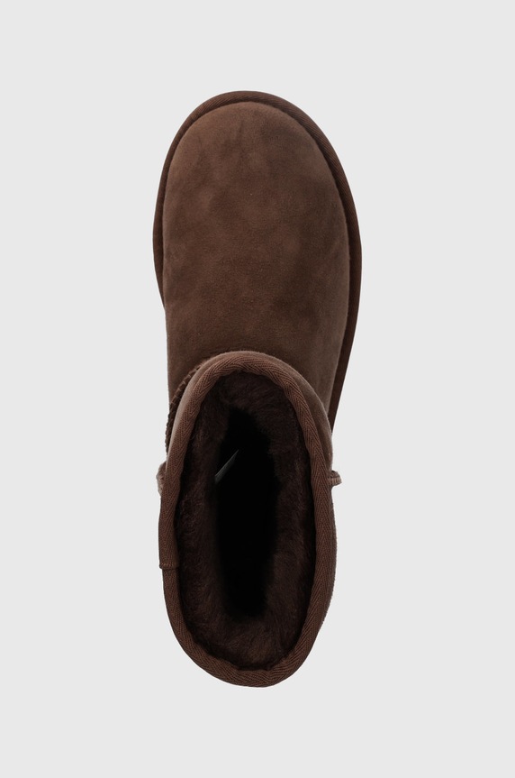 UGG śniegowce zamszowe Classic Short II brązowy 1016223.BCDR
