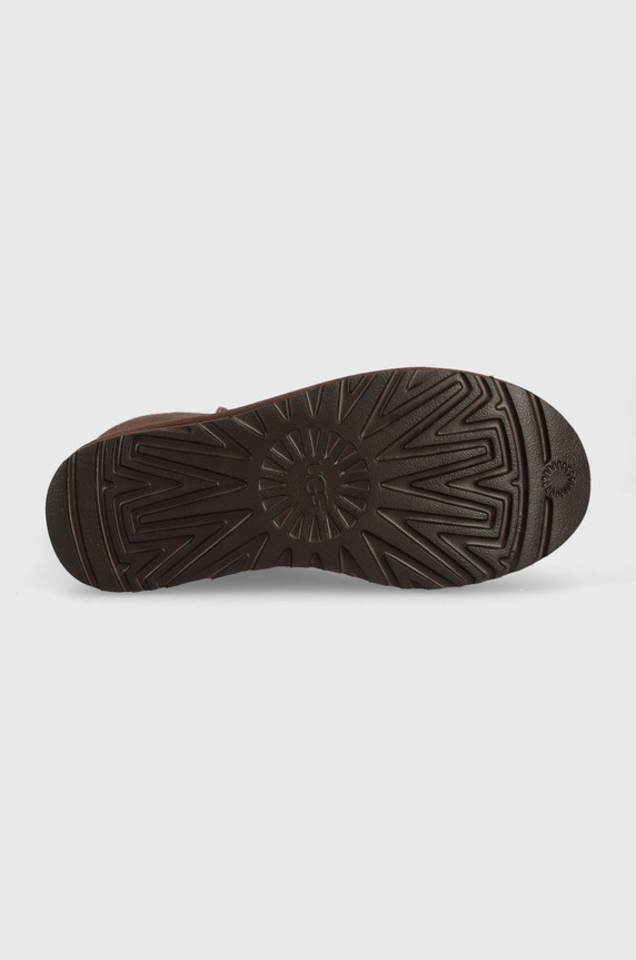 UGG śniegowce zamszowe Classic Short II 1016223.BCDR brązowy