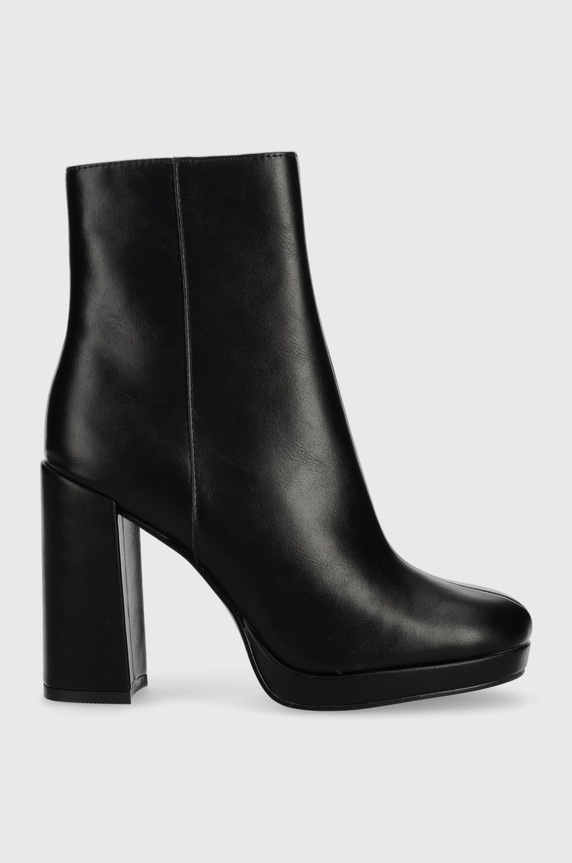 Steve Madden botki Main słupek czarny SM11001602.001