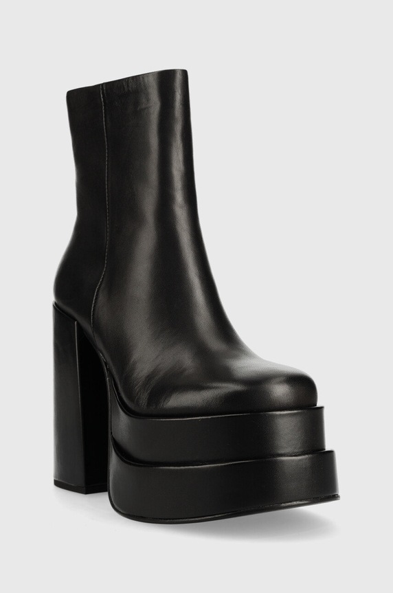 Steve Madden botki skórzane Cobra SM11002109.017 czarny AW22