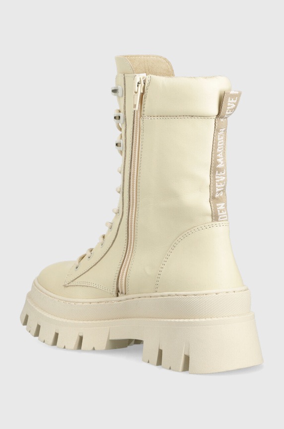Obuwie Steve Madden workery skórzane Fezza SM11002061.287 beżowy