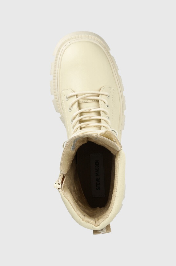 Steve Madden workery skórzane Fezza beżowy SM11002061.287