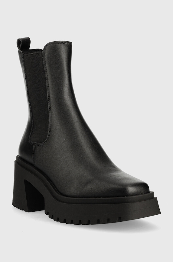 Шкіряні черевики Steve Madden Parkway SM19000007.017 чорний AW22