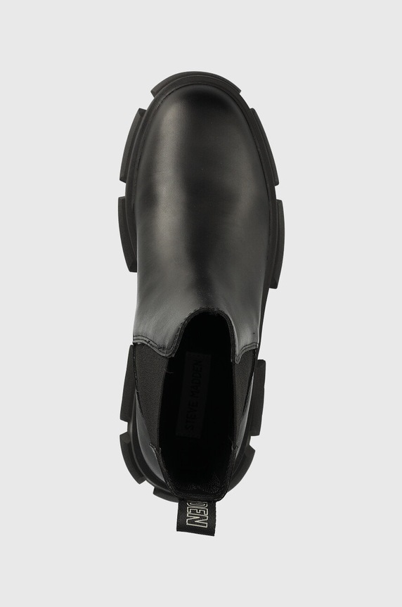 Steve Madden sztyblety skórzane Tunnel czarny SM19000015.017