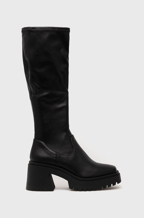 Μπότες Steve Madden 5-8 cm μαύρο SM19000008.001