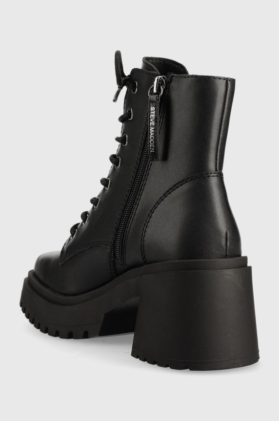 Încălțăminte Steve Madden cizme de piele Freeport SM11002150.017 negru