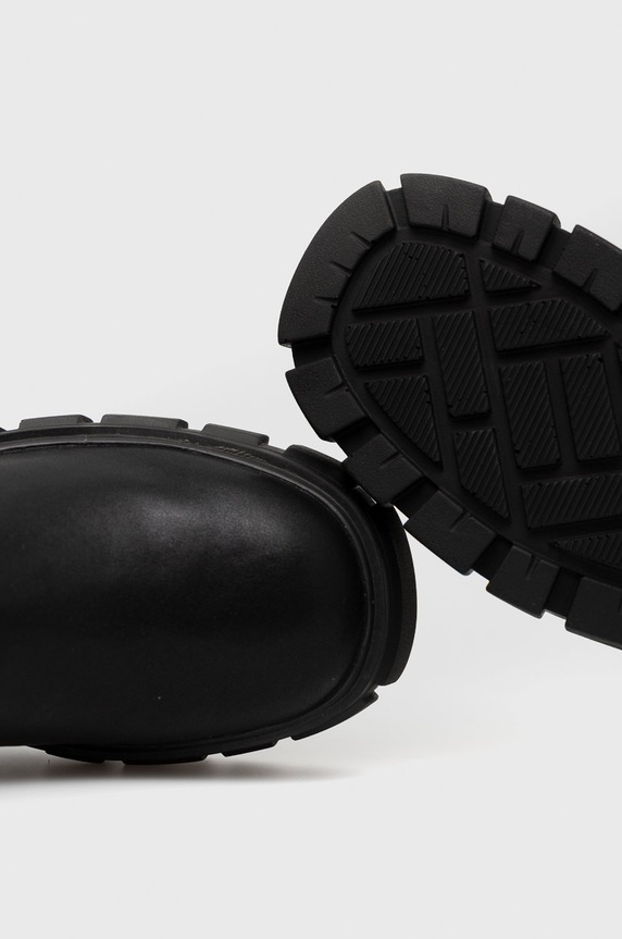 Steve Madden bőr bokacsizma fekete SM11002152.017