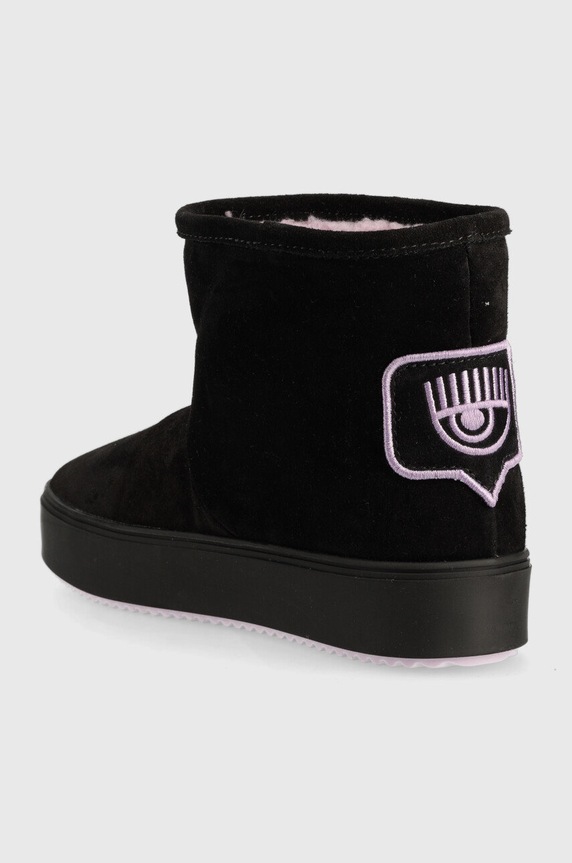 Obutev Snežke iz semiša Chiara Ferragni Eyelike CF3059.001 črna