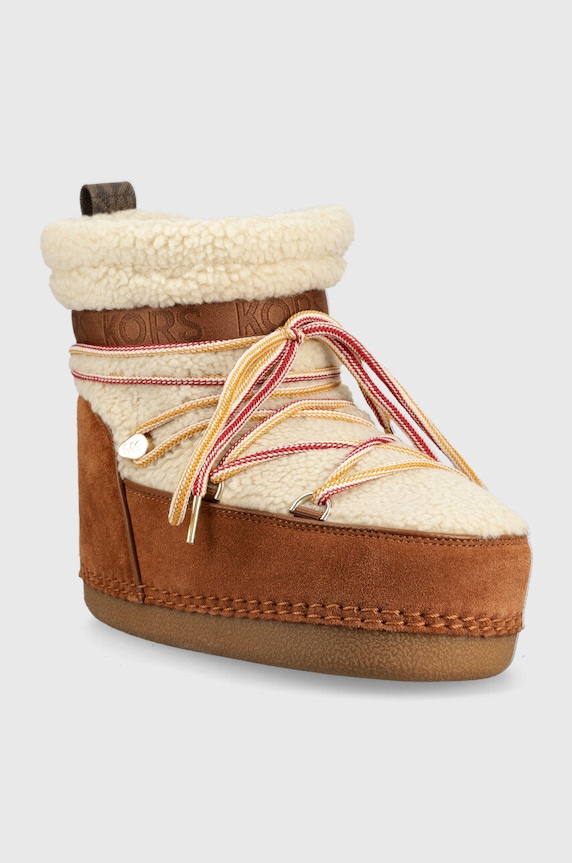 MICHAEL Michael Kors śniegowce Zelda 40F2ZMFE5S.969 brązowy AW22