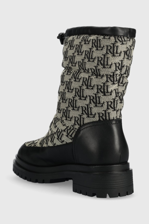Încălțăminte Lauren Ralph Lauren cizme de iarna 802882382001.001 bej