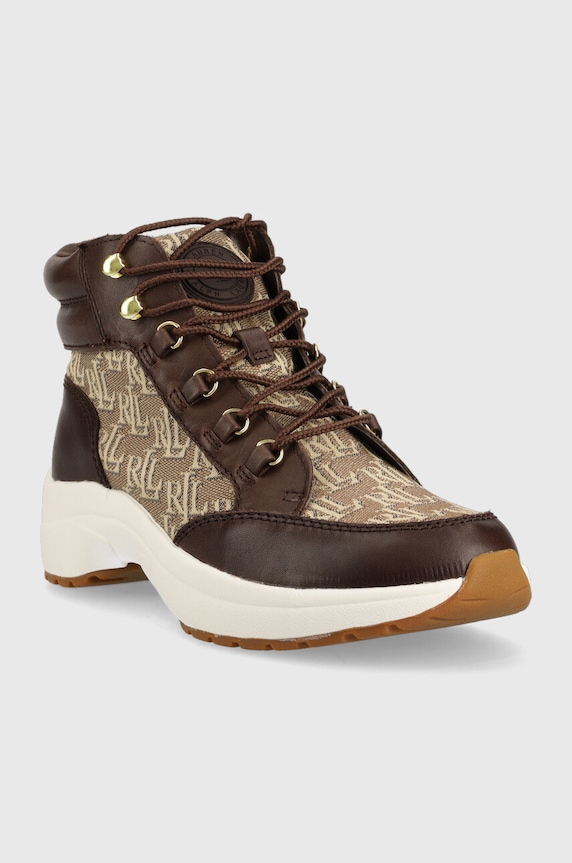 Tenisky Lauren Ralph Lauren Rylee 802882618003.200 hnedá AW22