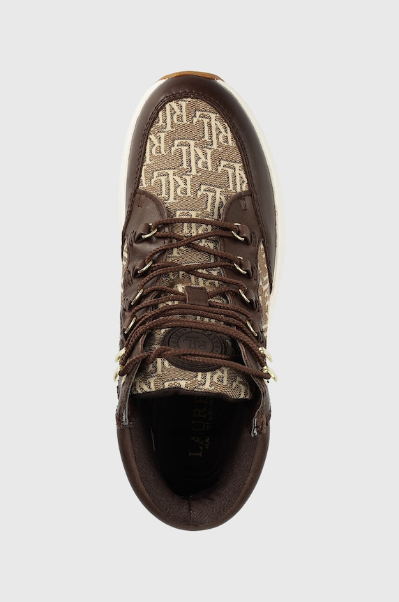 Tenisky Lauren Ralph Lauren Rylee hnedá 802882618003.200