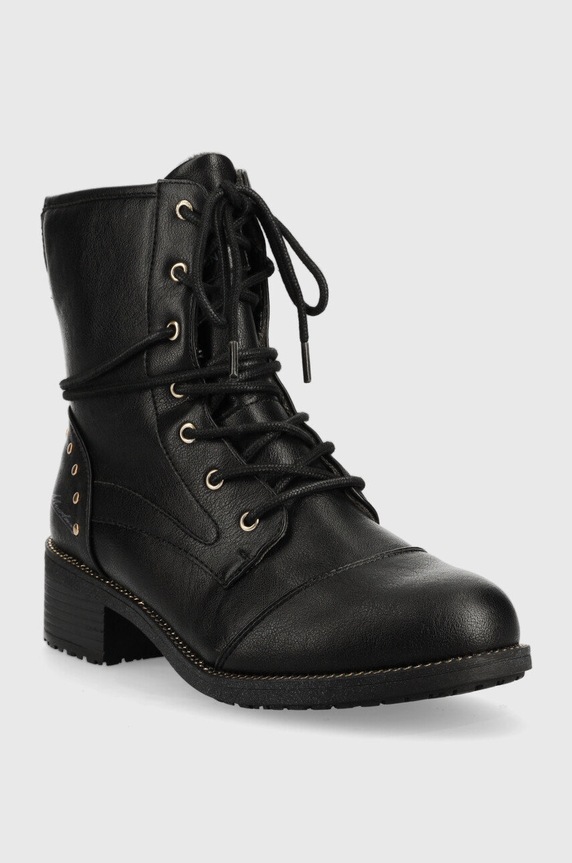 Mustang bokacsizma 1402507.9 fekete AW22