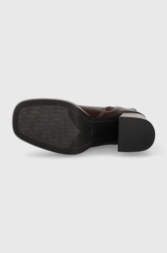 Karl Lagerfeld botki skórzane STRADA KL30144.044 brązowy
