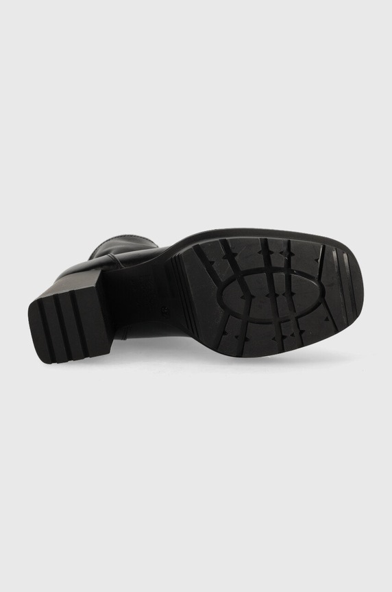 Δερμάτινες μπότες Karl Lagerfeld VoyageVOYAGE KL30159.000 μαύρο